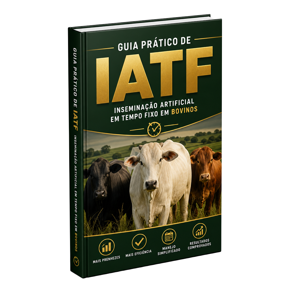 Mockup 3D do e-book Guia Prático de IATF